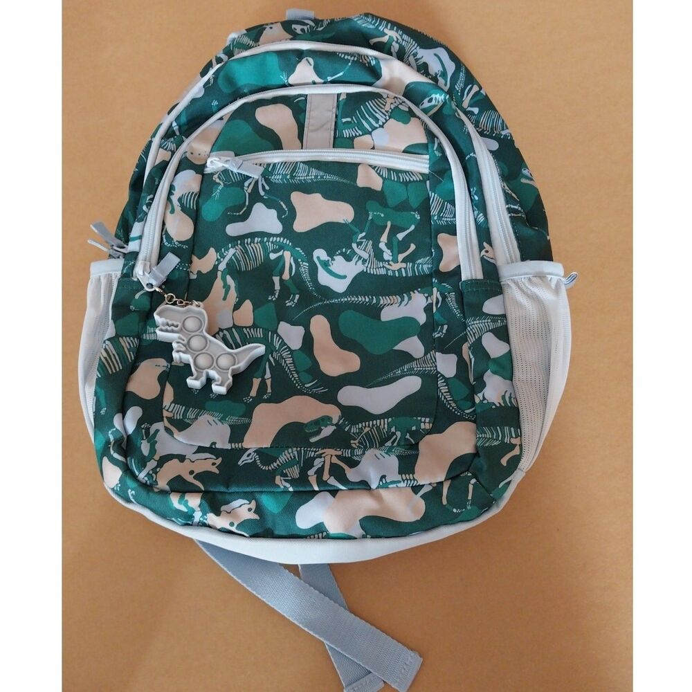 Car & Jack Camo Dinosaur Cute Kid's Backpack Adult Size